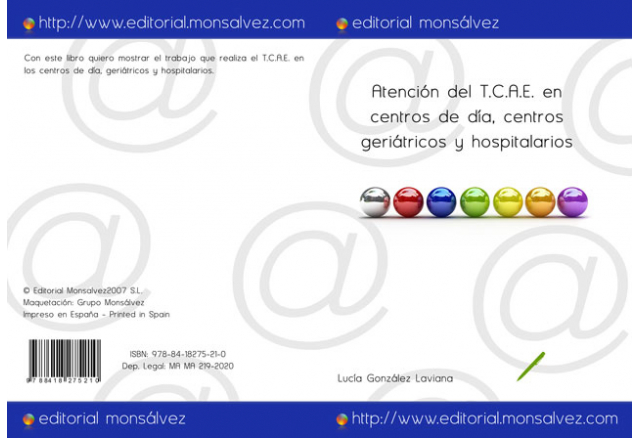 Atención del T.C.A.E. en centros de día, centros geriátricos y hospitalarios