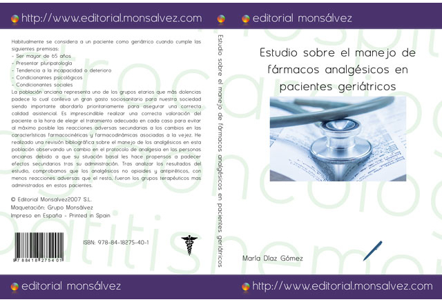 Estudio sobre el manejo de fármacos analgésicos en pacientes geriátricos
