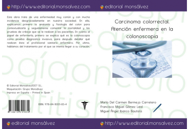 Carcinoma colorrectal. Atención enfermera en la colonoscopia