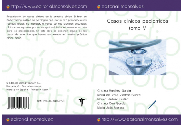 Casos clínicos pediátricos tomo V
