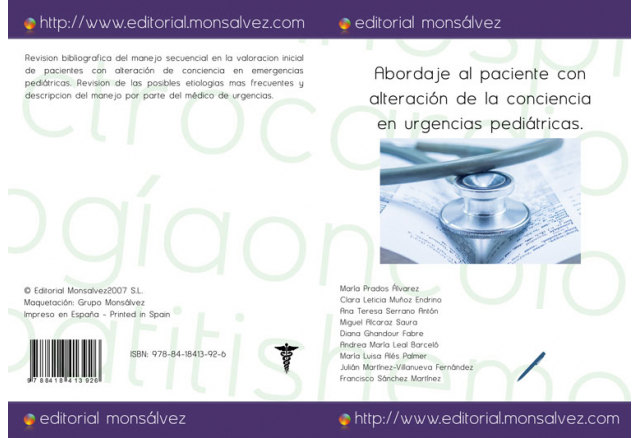 Abordaje al paciente con alteración de la conciencia en urgencias pediátricas.