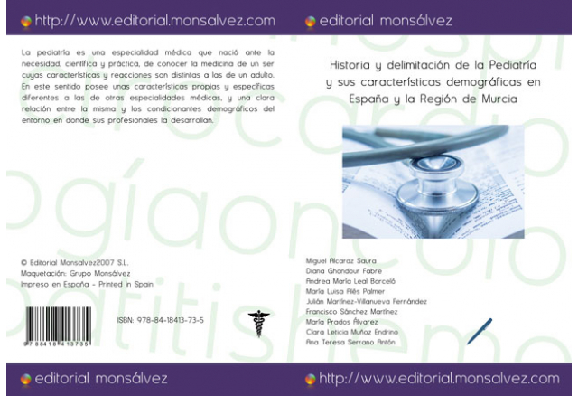 Historia y delimitación de la Pediatría y sus características demográficas en España y la Región de Murcia