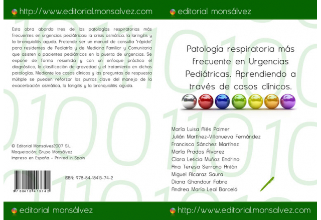 Patología respiratoria más frecuente en Urgencias Pediátricas. Aprendiendo a través de casos clínicos.