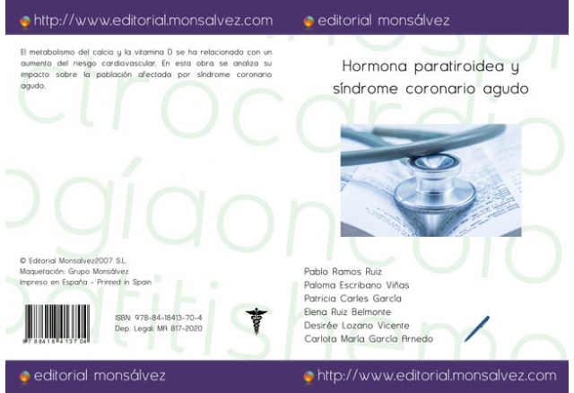 Hormona paratiroidea y síndrome coronario agudo