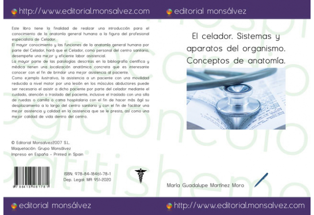 El celador. Sistemas y aparatos del organismo. Conceptos de anatomía.