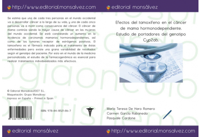 Efectos del tamoxifeno en el cáncer de mama hormonodependiente. Estudio de portadores del genotipo Cyp2d6.