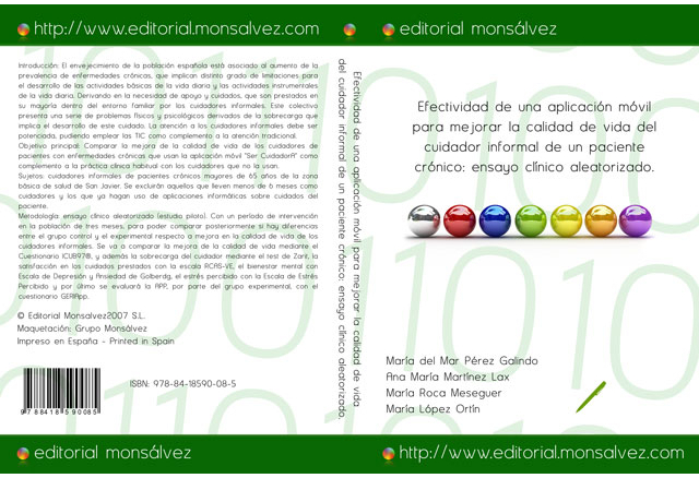 Efectividad de una aplicación móvil para mejorar la calidad de vida del cuidador informal de un paciente crónico: ensayo clínico aleatorizado.