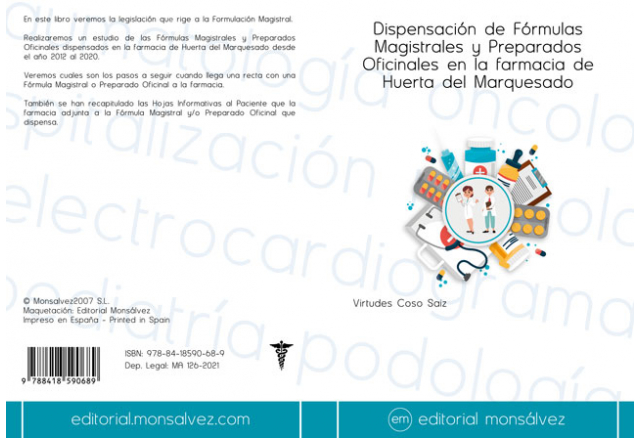 Dispensación de Fórmulas Magistrales y Preparados Oficinales en la farmacia de Huerta del Marquesado