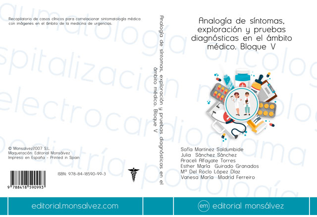 Analogía de síntomas, exploración y pruebas diagnósticas en el ámbito médico. Bloque V