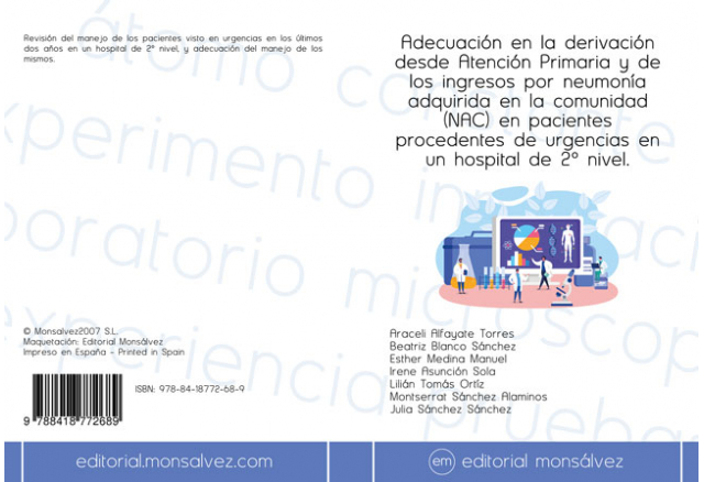 Adecuación en la derivación desde Atención Primaria y de los ingresos por neumonía adquirida en la comunidad (NAC) en pacientes procedentes de urgencias en un hospital de 2º nivel.