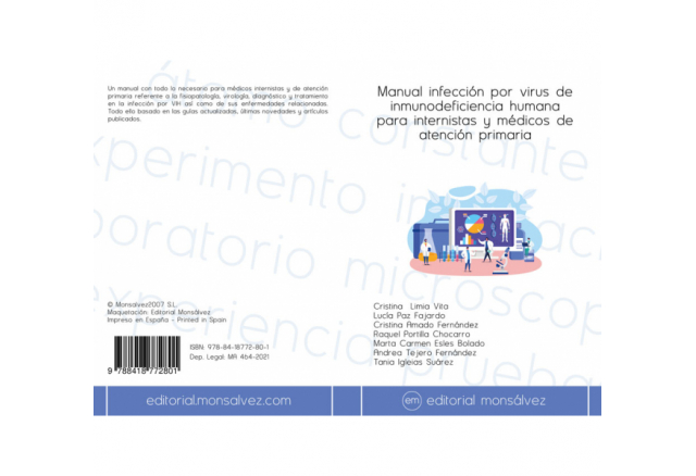 Manual infección por virus de inmunodeficiencia humana para internistas y médicos de atención primaria