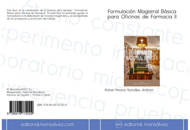 Formulación Magistral Básica para Oficinas de Farmacia II