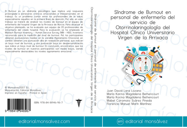 Síndrome de Burnout en personal de enfermería del servicio de Otorrinolaringología del Hospital Clínico Universitario Virgen de la Arrixaca