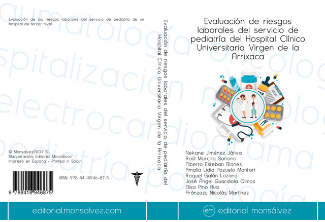 Evaluación de riesgos laborales del servicio de pediatría del Hospital Clínico Universitario Virgen de la Arrixaca