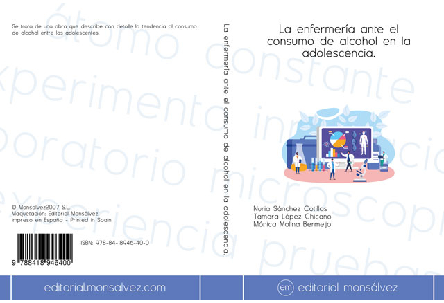 La enfermería ante el consumo de alcohol en la adolescencia.