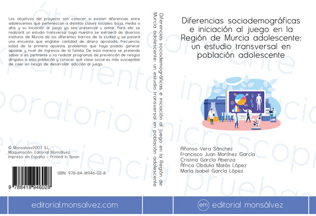 Diferencias sociodemográficas e iniciación al juego en la Región de Murcia adolescente: un estudio transversal en población adolescente