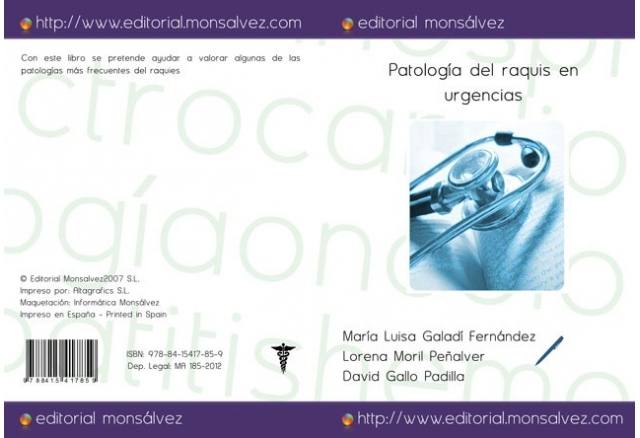 Patología del raquis en urgencias