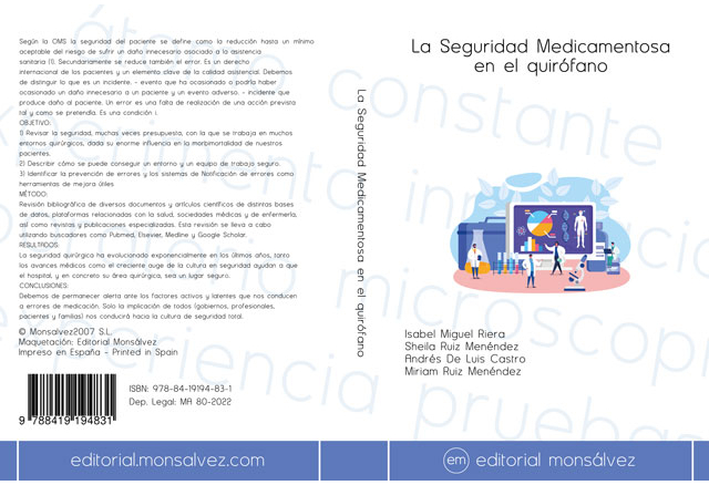 La Seguridad Medicamentosa en el quirófano