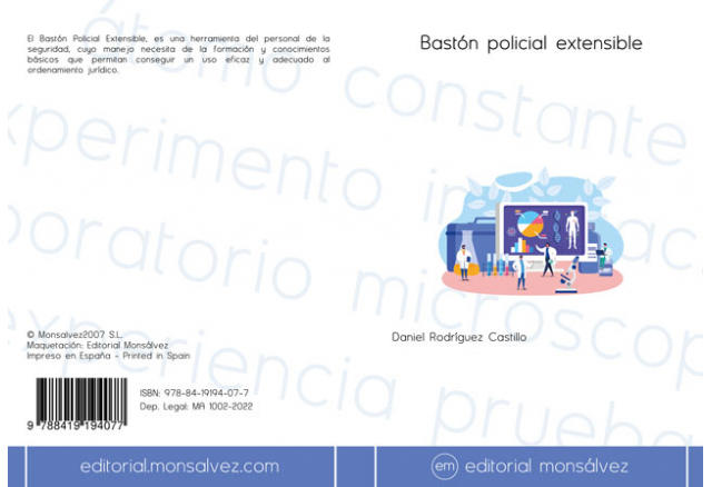 Bastón policial extensible