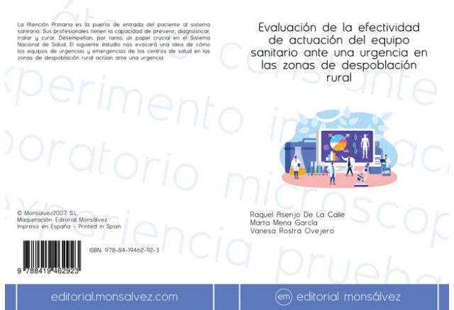 Evaluación de la efectividad de actuación del equipo sanitario ante una urgencia en las zonas de despoblación rural