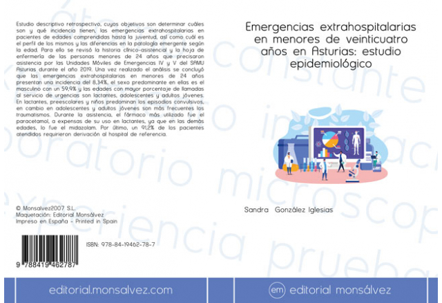 Emergencias extrahospitalarias en menores de veinticuatro años en Asturias: estudio epidemiológico