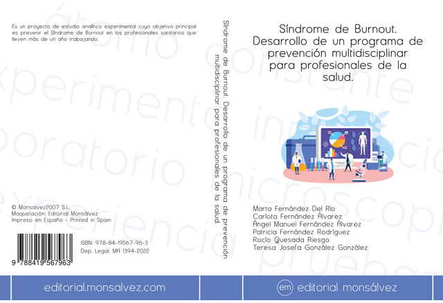 Síndrome de Burnout. Desarrollo de un programa de prevención multidisciplinar para profesionales de la salud.