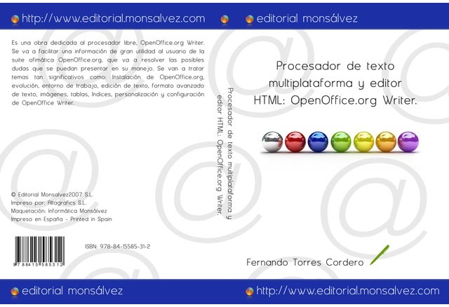 Procesador de texto multiplataforma y editor HTML: OpenOffice.org Writer.