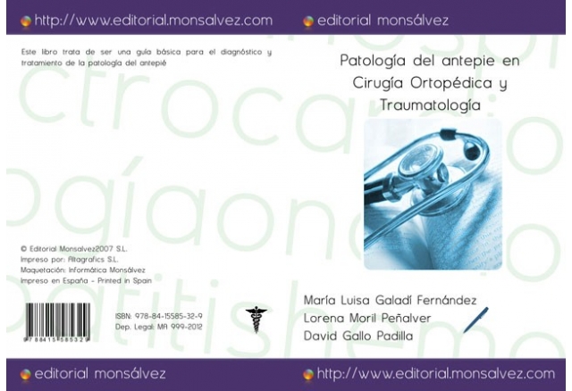 Patología del antepie en Cirugía Ortopédica y Traumatología