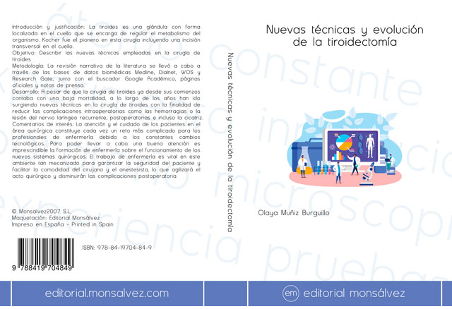 Nuevas técnicas y evolución de la tiroidectomía