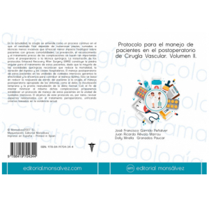 Protocolo para el manejo de pacientes en el postoperatorio de Cirugía Vascular. Volumen II.