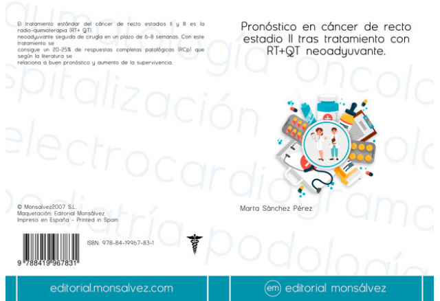 Pronóstico en cáncer de recto estadio II tras tratamiento con RT+QT neoadyuvante.