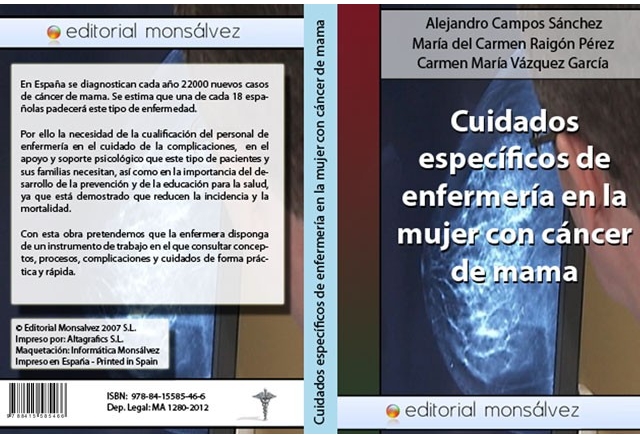 Cuidados Específicos de Enfermería en la Mujer con Cáncer de Mama