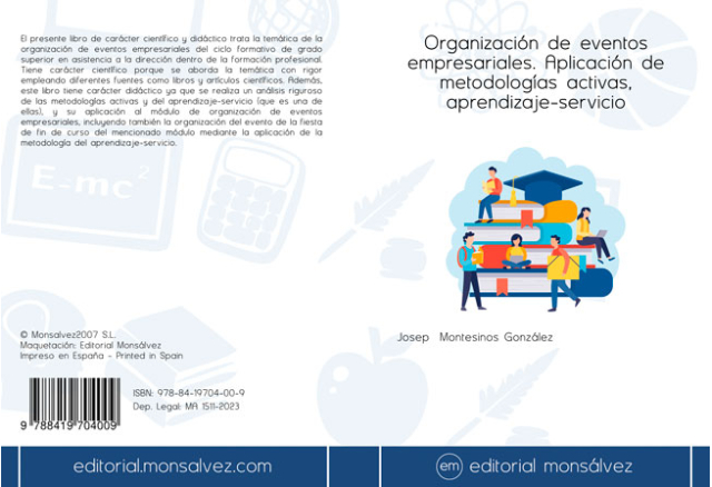 Organización de eventos empresariales. Aplicación de metodologías activas, aprendizaje-servicio