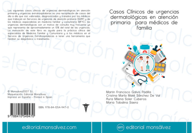 Casos Clínicos de urgencias dermatológicas en atención primaria para médicos de familia