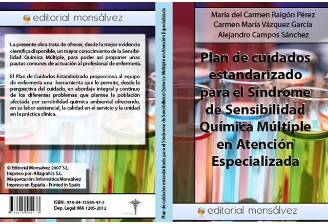 Plan de cuidados estandarizado para el síndrome de Sensibilidad Química Múltiple en Atención Especializada