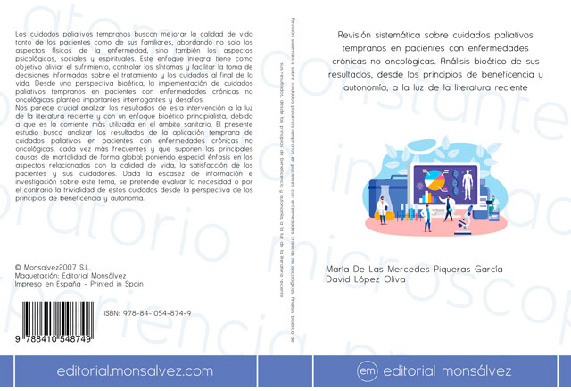 Revisión sistemática sobre cuidados paliativos tempranos en pacientes con enfermedades crónicas no oncológicas. Análisis bioético de sus resultados, desde los principios de beneficencia y autonomía, a la luz de la literatura reciente