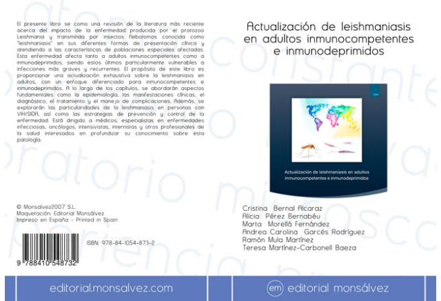 Actualización de leishmaniasis en adultos inmunocompetentes e inmunodeprimidos