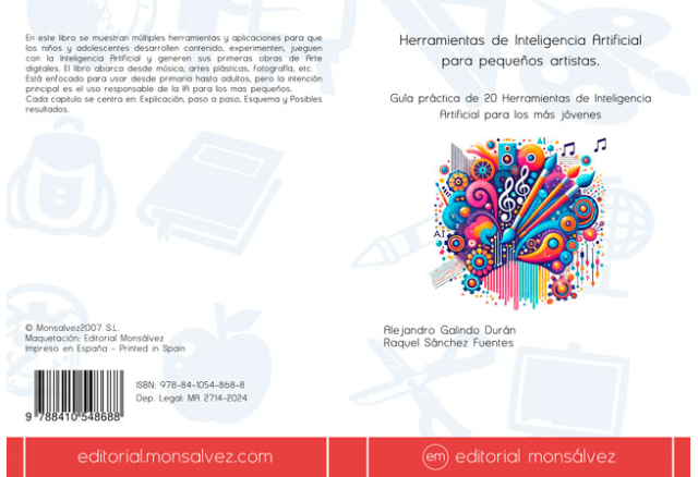 Herramientas de Inteligencia Artificial para pequeños artistas. Guía práctica de 20 Herramientas de Inteligencia Artificial para los más jóvenes