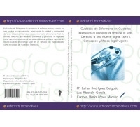 Cuidados de Enfermería en Cuidados Intensivos al paciente al final de la vida. Derecho a una muerte digna. Libro I. Conceptos y Marco legal vigente