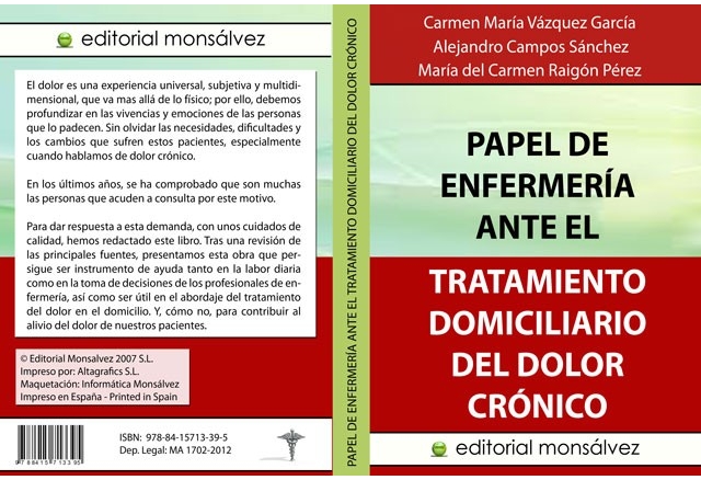 Papel de enfermería ante el tratamiento domiciliario del dolor crónico