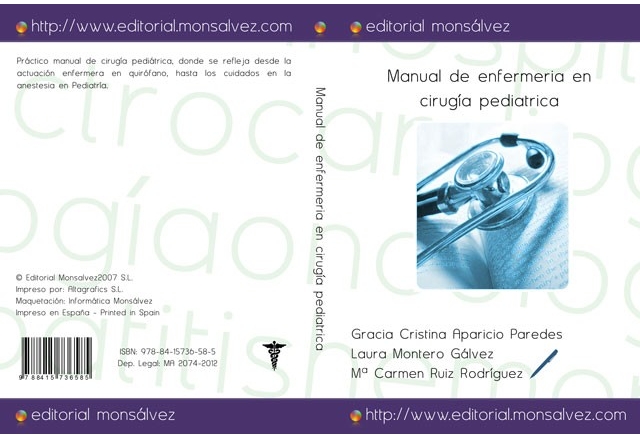 Manual de enfermeria en cirugía pediatrica