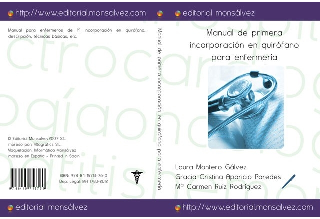Manual de primera incorporación en quirófano para enfermería