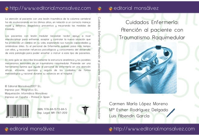 Cuidados Enfermería: Atención al paciente con Traumatismo Raquimedular