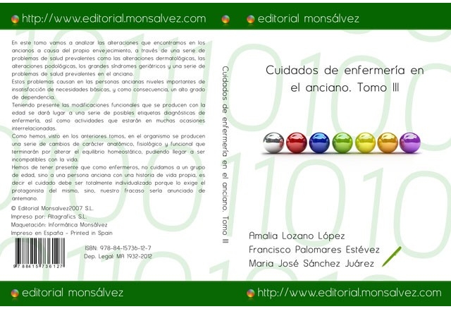 Cuidados de enfermería en el anciano. Tomo III