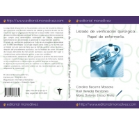 Listado de verificación quirúrgica. Papel de enfermería.