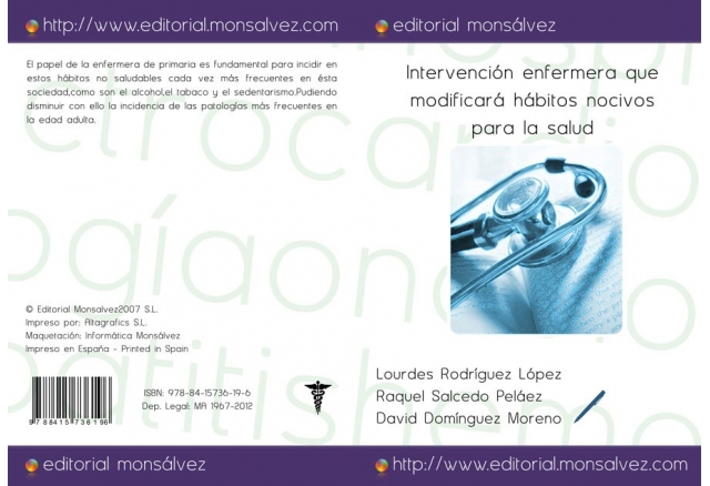 Intervención enfermera que modificará hábitos nocivos para la salud