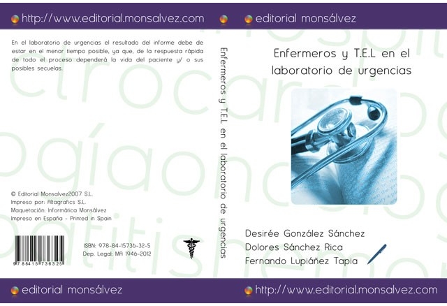 Enfermeros y T.E.L en el laboratorio de urgencias