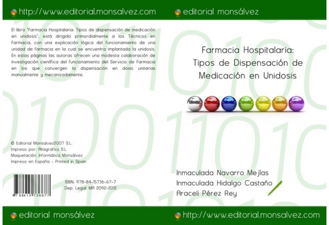 Farmacia Hospitalaria: Tipos de Dispensación de Medicación en Unidosis