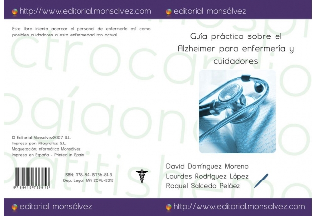 Guía práctica sobre el Alzheimer para enfermería y cuidadores.