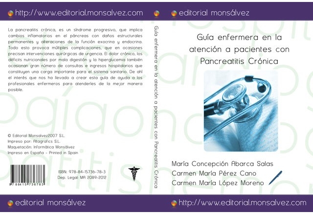 Guía enfermera en la atención a pacientes con Pancreatitis Crónica